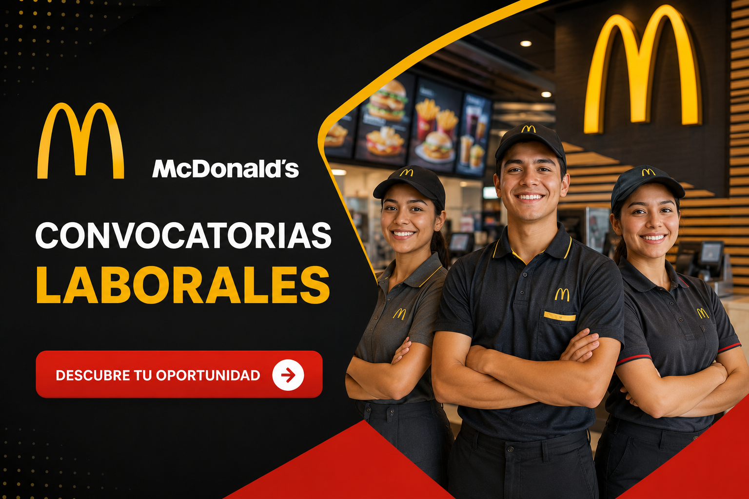 Convocatorias laborales de McDonald's